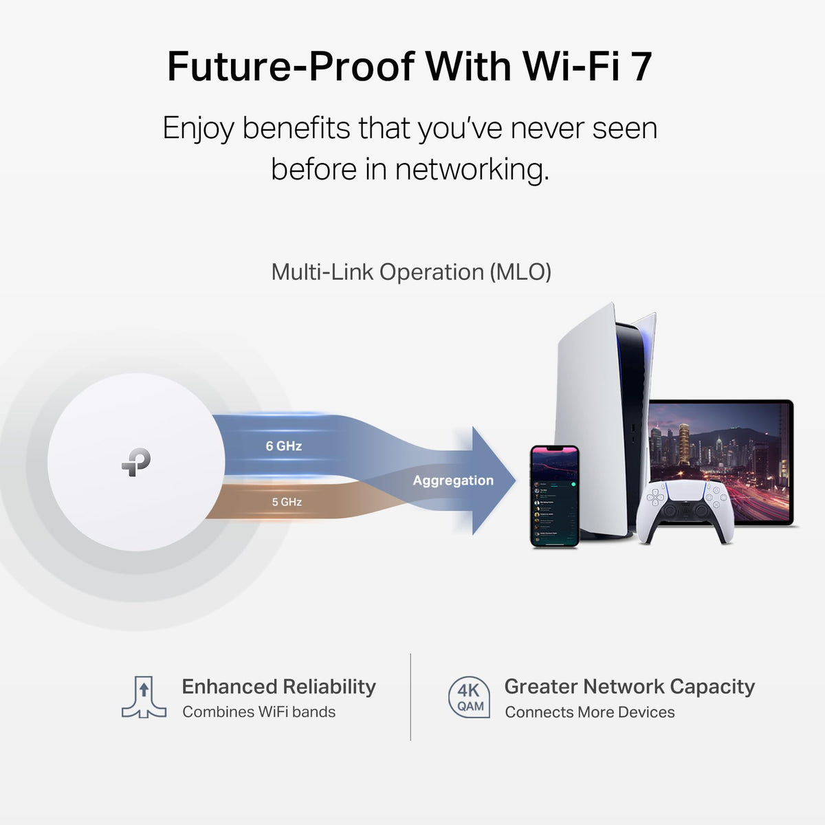 TP-Link Deco 7 Outdoor BE65 HomeShield image highlighting network protection and controls.