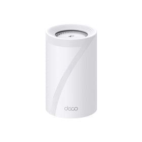 TP‑Link Deco 7 Pro BE77 front unit showcases compact mesh design for whole‑home coverage.