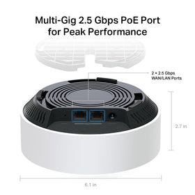 TP-Link Deco app setup screen guiding quick mesh configuration