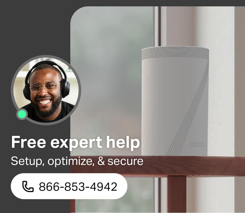 TP-Link Deco BE10000 tri-band WiFi 7 speeds across 6 GHz, 5 GHz, and 2.4 GHz