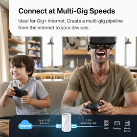 TP-Link Deco BE10000 USB 3.0 port supports flexible storage and peripherals