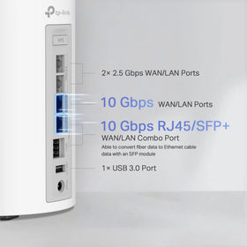Easy setup with the Deco app for quick installation.