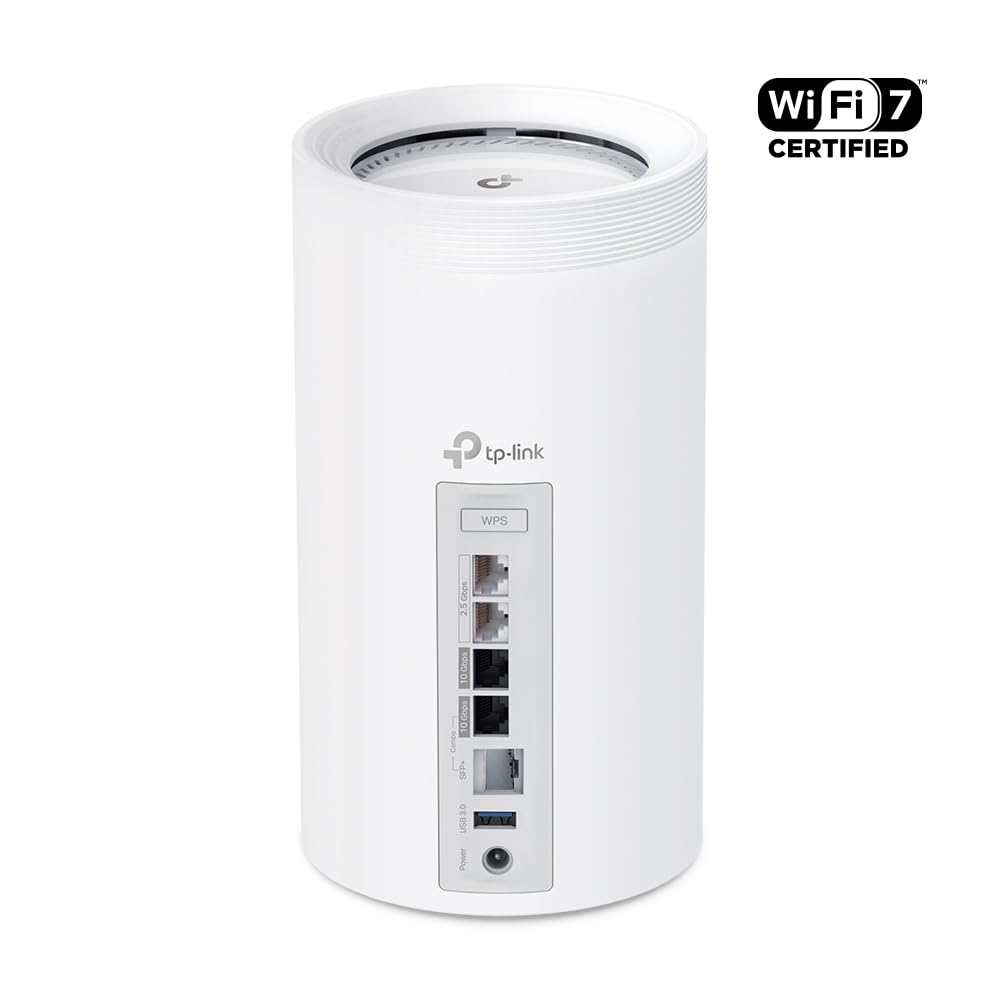 Deco BE85 supports wired and wireless backhaul for stable networks.