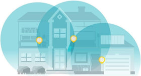Alexa compatibility supports quick, voice assisted setup and control.