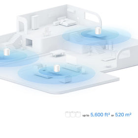 TP-Link Deco W4500 wall mount option demonstrating flexible placement.