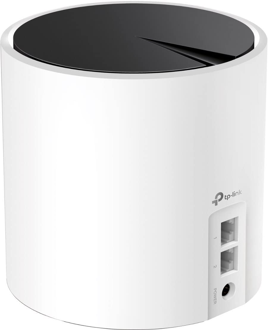 TP-Link Deco X25 app setup screen guiding installation.
