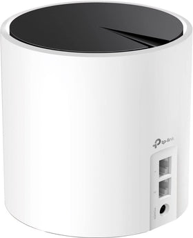 TP-Link Deco X25 app setup screen guiding installation.