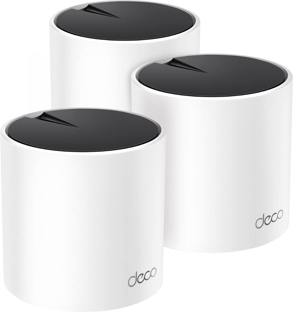 TP-Link Deco X25 mesh coverage expands throughout the home for seamless streaming.