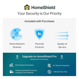 TP-Link HomeShield protects IoT devices and network at a glance.