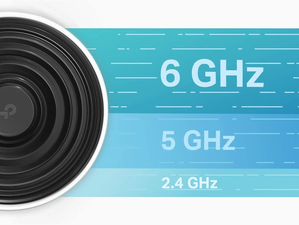 TP-Link Deco XE75 Pro 6 GHz backhaul band reduces interference for stable connections
