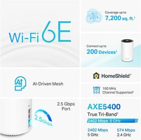 Back ports highlight 2.5G WAN/LAN for ultra-fast wired connections.