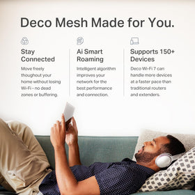 TP-Link Deco 7 BE23 AI roaming enables seamless device handoffs