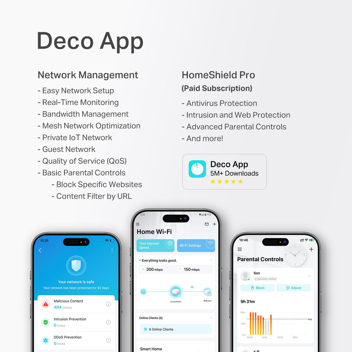 TP-Link Deco 7 BE23 in living room delivering stable coverage