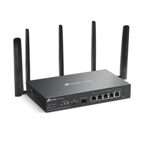 TP-Link ER706W-4G gateway antennas illustrate extended signal reach and coverage.