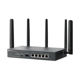 TP-Link ER706W-4G gateway configured for Omada mesh setup and seamless expansion.