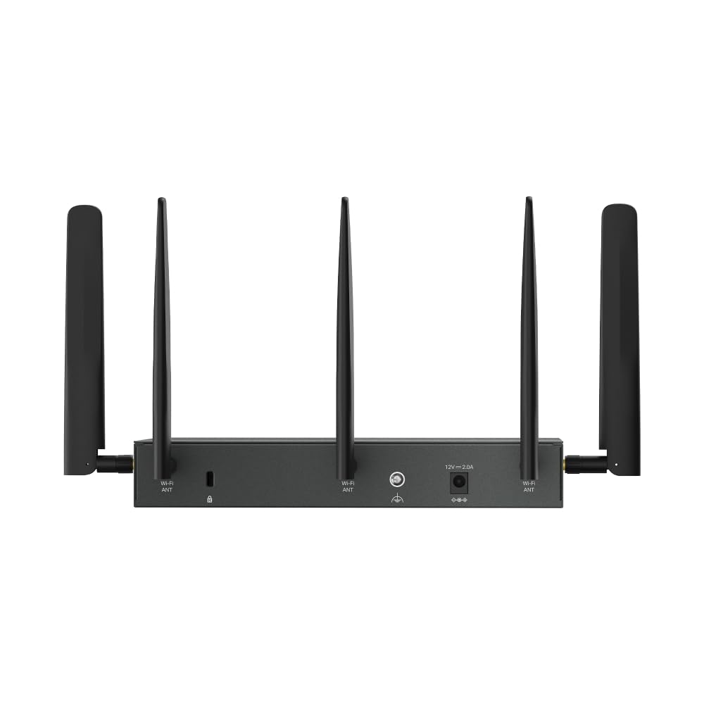 TP-Link ER706W-4G gateway ports highlight multiple Gigabit Ethernet connections.