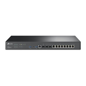 TP-Link ER8411 front view for enterprise networks with scalable WAN readiness