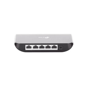 TP-Link TL-SG1005D fanless design keeps operation quiet during work.