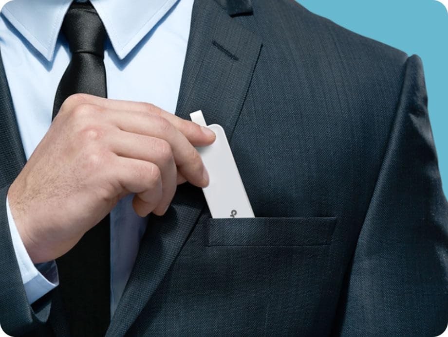 The TP-Link UE300C compact adapter ensures reliable wired connections on the go.