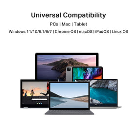TP-Link UE300C USB-C to Ethernet improves online gaming and video calls with wired stability.