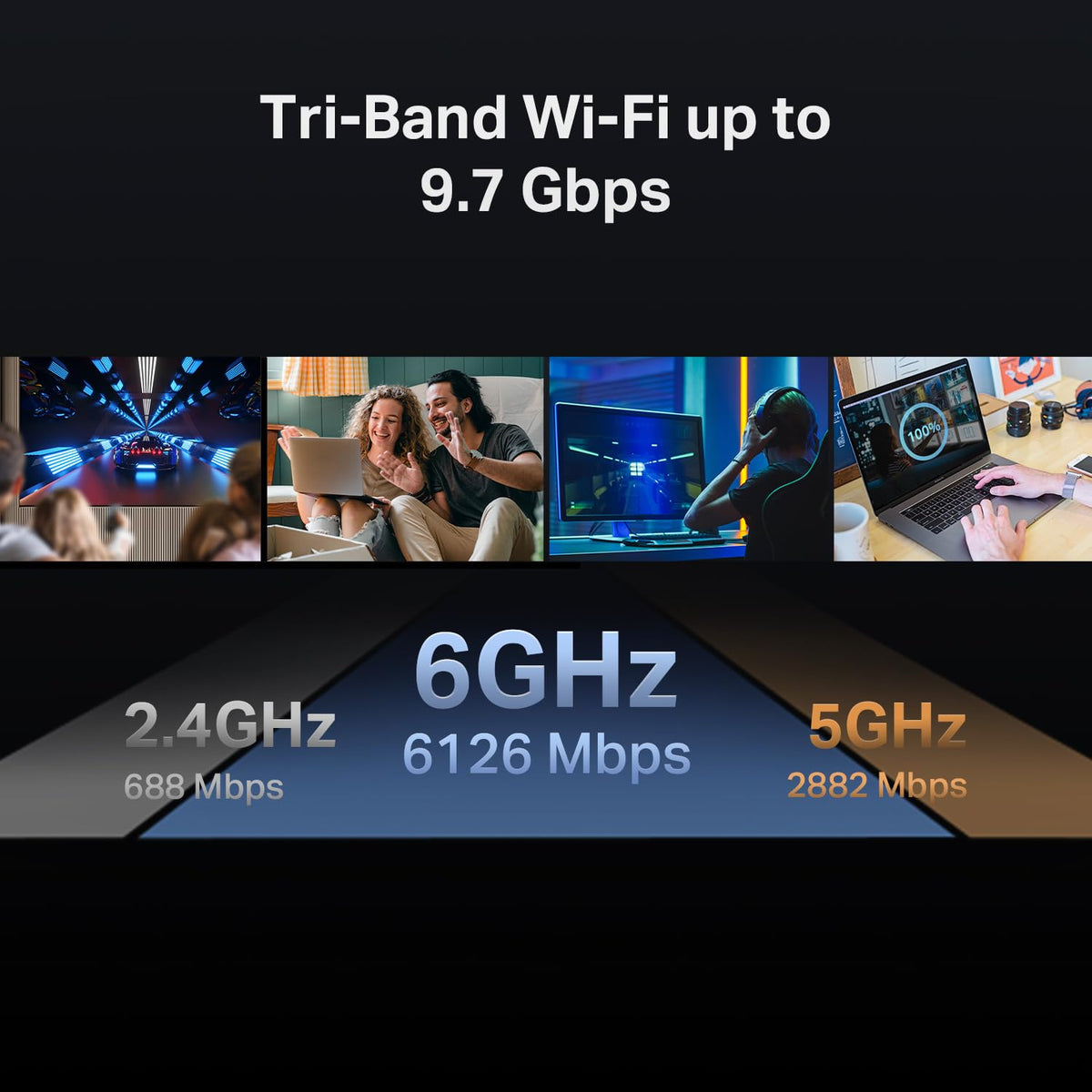 TP-Link Archer BE550 Pro four 2.5G LAN ports for fast home networking