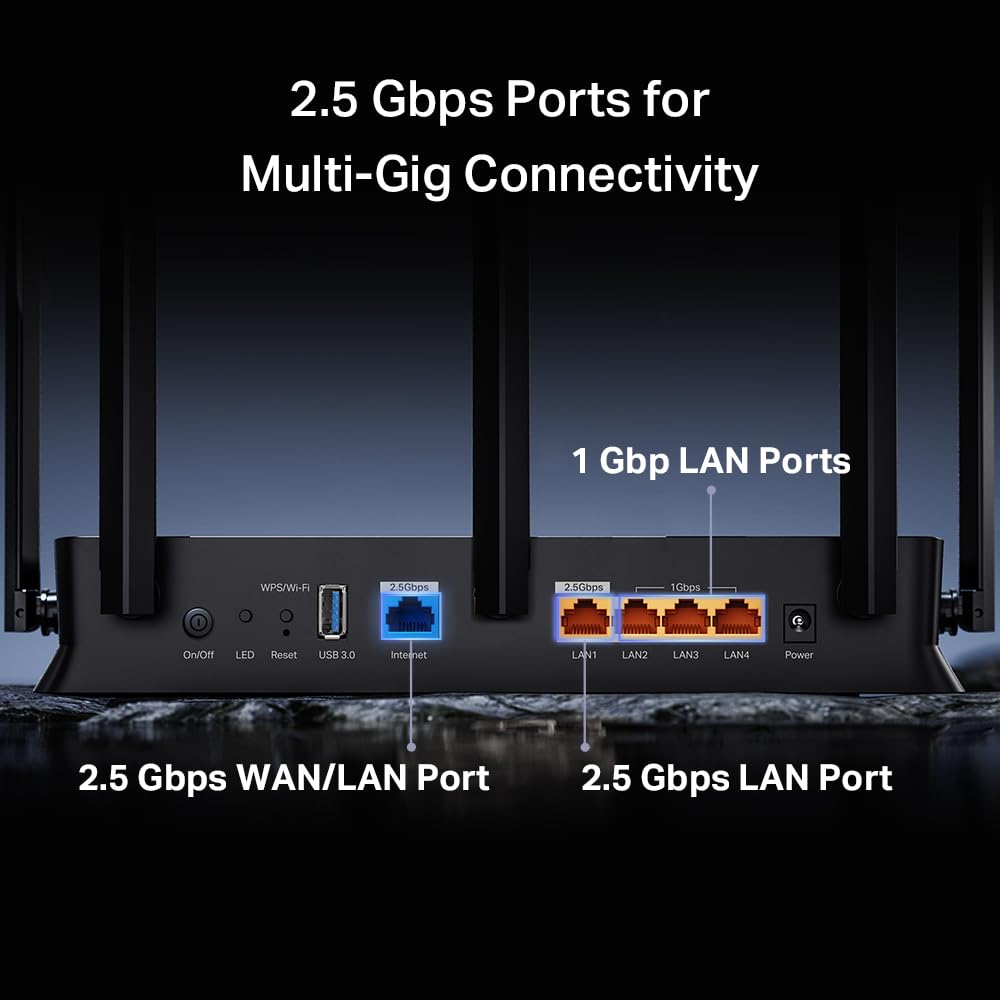 TP-Link BE260 with voice control setup using Alexa or Google Assistant.