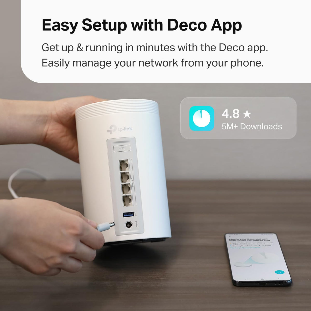 TP-Link Deco BE10000 app setup for quick network management