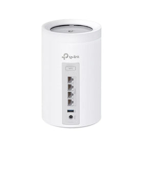TP-Link Deco BE11000 room coverage map illustrates optimized placement for reliable Wi-Fi.