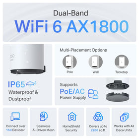 TP-Link Deco X20 Outdoor expands whole-home Wi-Fi coverage outdoors