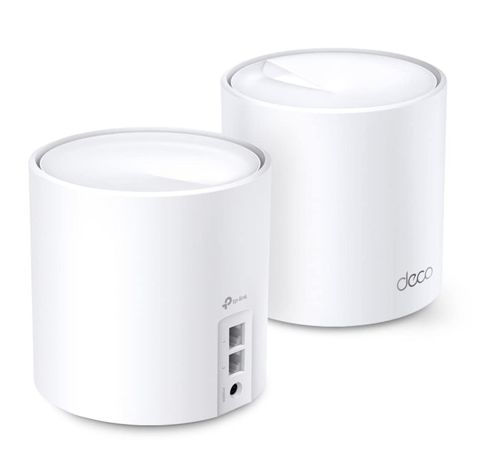 TP-Link Deco X20 front unit for even, whole-home Wi-Fi coverage