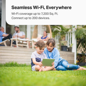 TP-Link Deco XE70 Pro AI-roaming demonstrates automatic device handoffs.