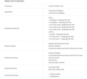 TP-Link RE305 in use with a smartphone, supporting smart home devices.