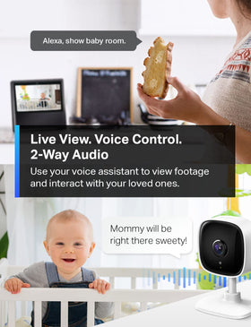 TP-Link Tapo C100 1080p HD video for clear viewing