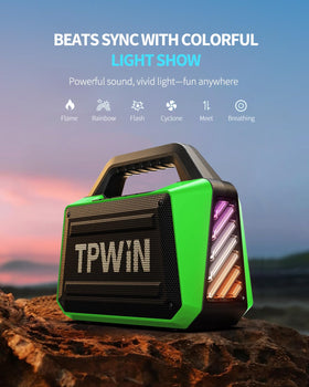 TPWIN light show features syncing with music
