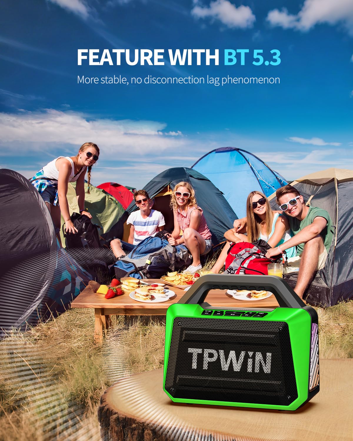 TPWIN rugged design ideal for outdoor use