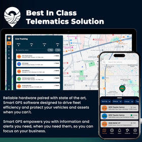Trackhawk VL03 dashboard view displaying real-time location updates for fleet assets.