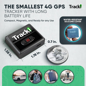 Tracki app real-time tracking interface for on-demand location updates.