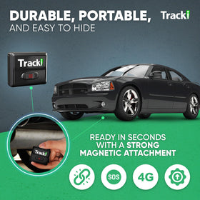 Tracki belt clip for easy portable tracking