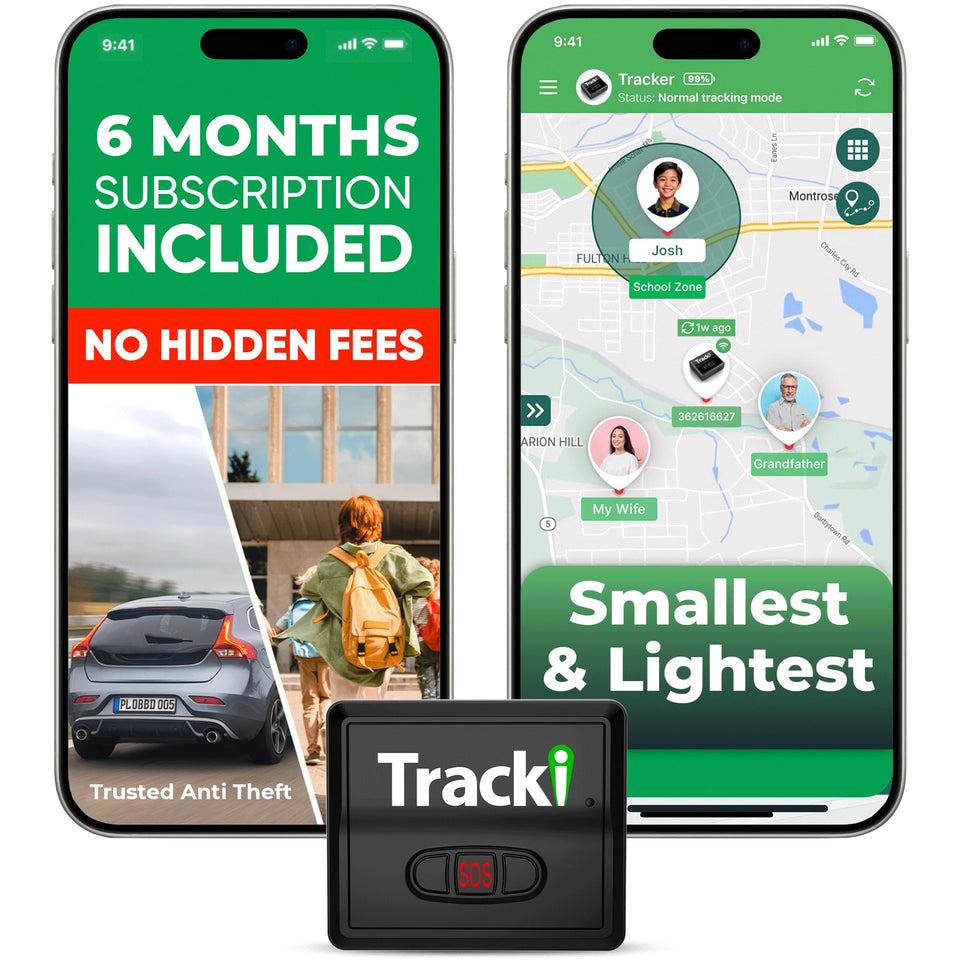 Tracki compact design for discreet vehicle tracking