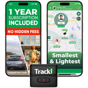 Tracki compact GPS tracker design for discreet vehicle monitoring.