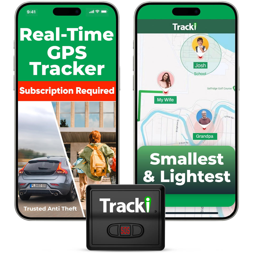 Tracki GPS Tracker compact magnetic mount enables discreet installation for cars and motorcycles.