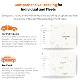 TrackmateGPS Mini PRO II LTE hardwired installation ensures stable power.
