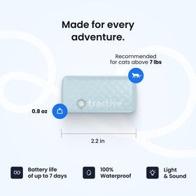 Tractive Cat Mini health and activity data supports daily care decisions.
