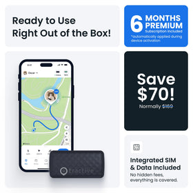 Tractive Cat Mini location history and territory maps reveal roaming patterns.