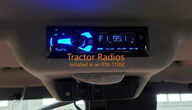 TractorRadios Kubota USB port for MP3 playback and streaming