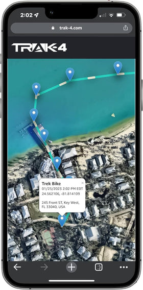 Trak-4 Solar provides 4G LTE with 2G fallback for reliable coverage