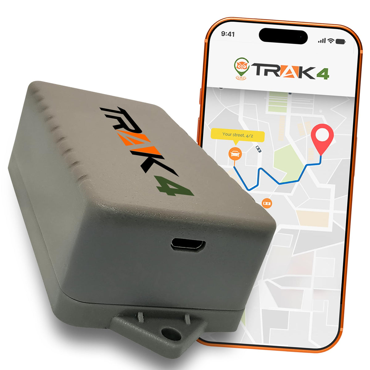 Trak-4 battery life extended for long-term asset monitoring.
