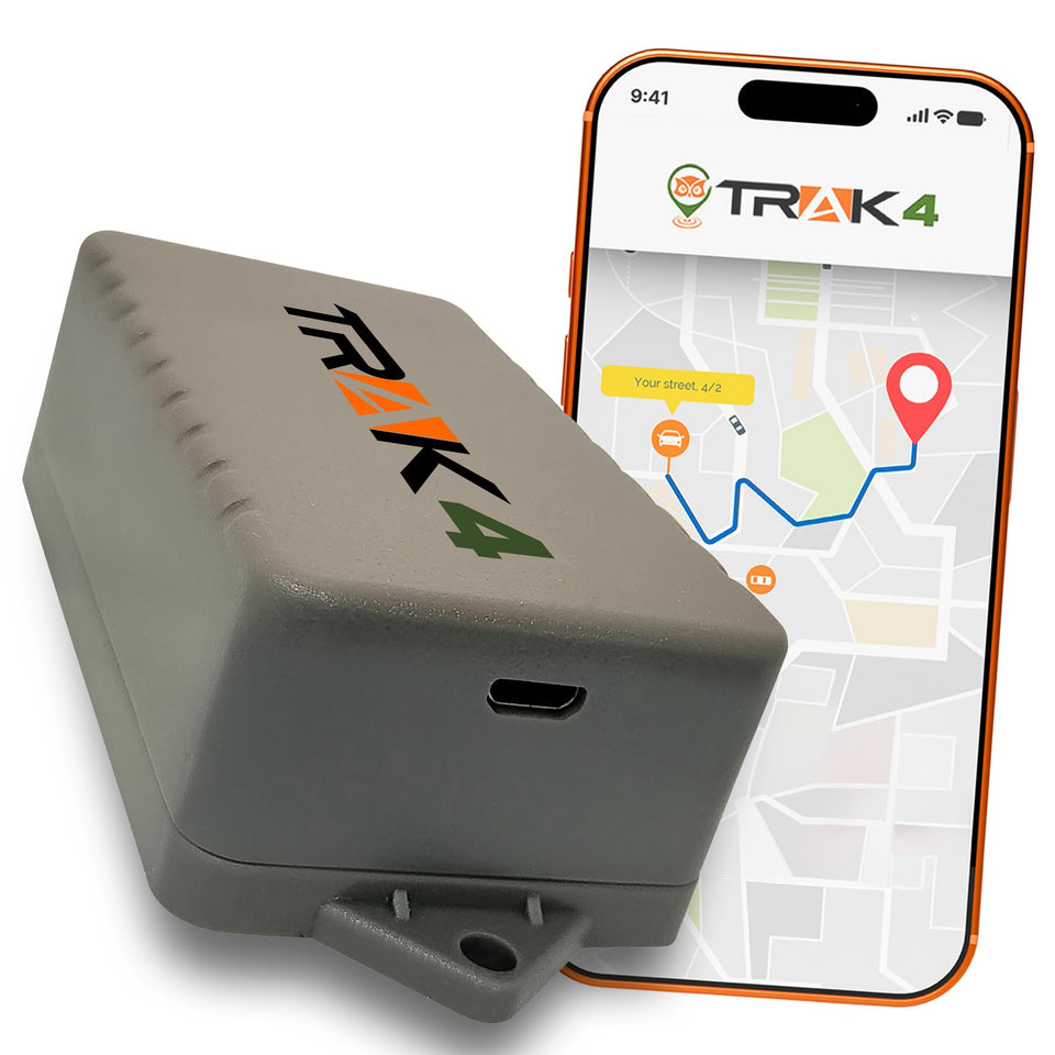 Trak-4 battery life extended for long-term asset monitoring.