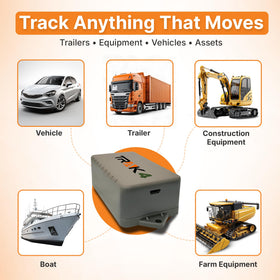 Trak-4 waterproof rugged design keeps trackers functional outdoors.
