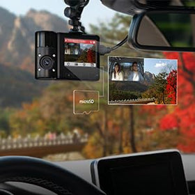 Transcend DP550B-64G rear camera supports parking and incident evidence